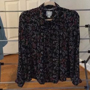Maeve print blouse